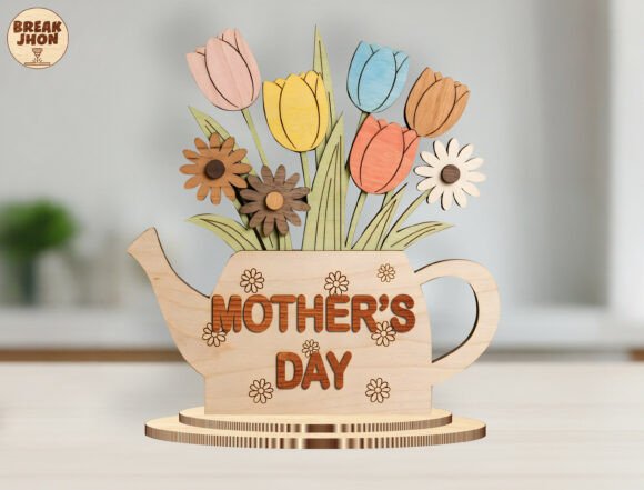 Crafting a Lasting Tribute with the Mother’s Day Watering Can Flower SVG