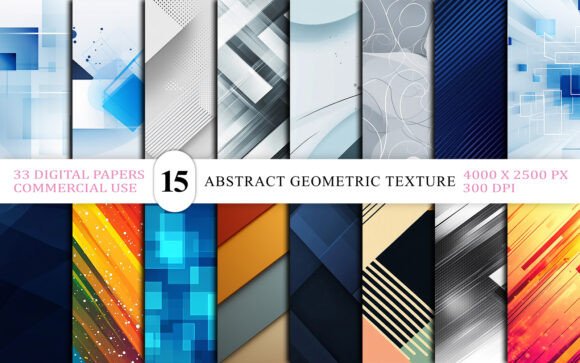 Elevate Your Visual Identity with Abstract Geometric Texture Backgrounds