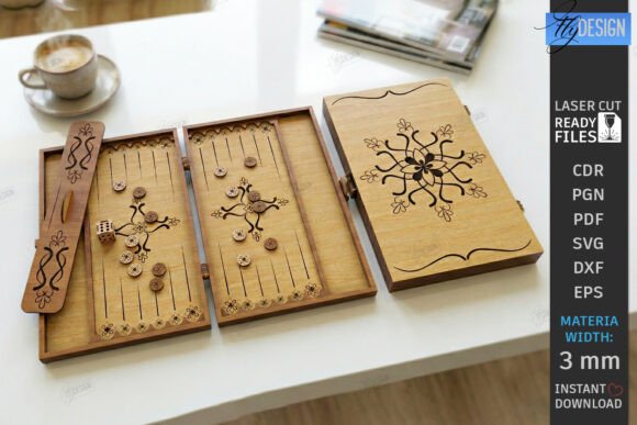Evaluating Laser-Cut Backgammon Board Designs for Makers and Sellers