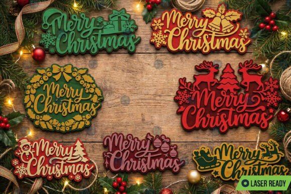 Evaluating the Laser Cut Merry Christmas SVG Bundle for Precision Holiday Crafting