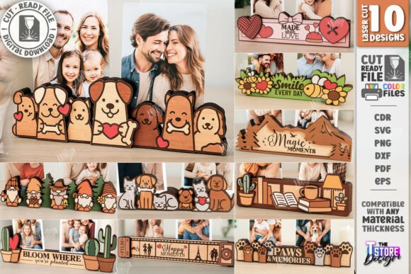 Mastering the Magnet Photo Holders Laser Cut Bundle for Precision Home Decor
