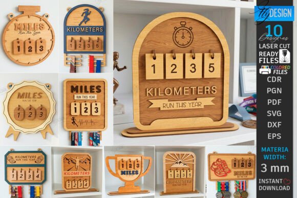 Mastering the Runner Tracker Laser Cut Bundle: A Guide to Celebrating Fitness Milestones