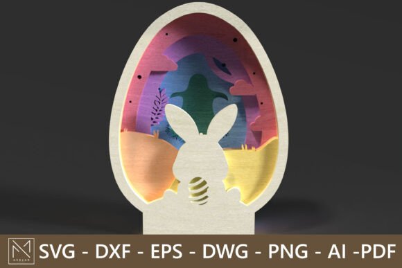 Strategic Design Application: Leveraging the Easter Laser Cut Egg and Bunny Meadow SVG for High-Impact Craft Projects