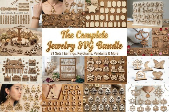 The Complete Jewelry SVG Bundle: A Digital Toolkit for Modern Makers