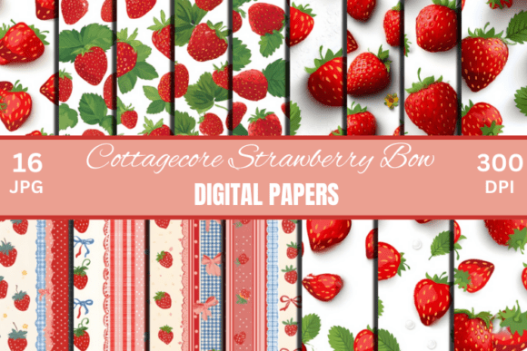 The Rise of Cottagecore Strawberry Coquette Patterns: A Guide to Digital Design in 2025